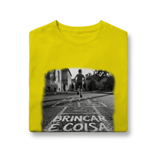 Nome do produto CAMISETA QUALITY INFANTIL 10 A 14 BRINCAR É COISA SÉRIA