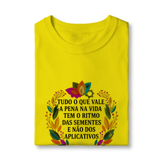 Nome do produto CAMISETA QUALITY INFANTIL 2 A 8 O RITMO DAS SEMENTES