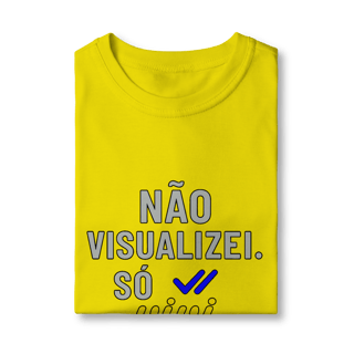 Nome do produto CAMISETA INFANTIL 2 A 8 NÃO VISUALIZEI