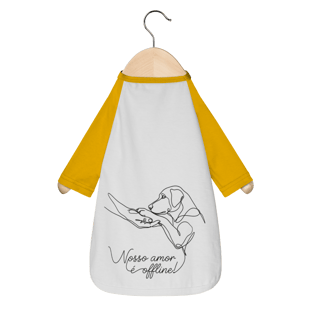 Nome do produto CAMISA PET DOG NOSSO AMOR É OFFLINE