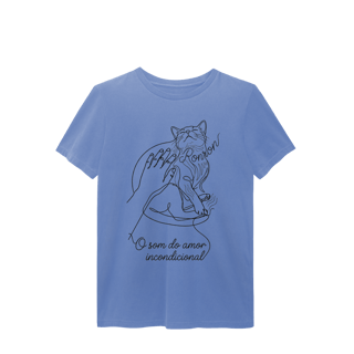 Nome do produto CAMISETA ESTONADA UNISSEX O SOM DO AMOR INCONDICIONAL