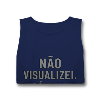Nome do produto REGATA MASCULINA ESPORTE DRYFIT UV NÃO VISUALIZEI