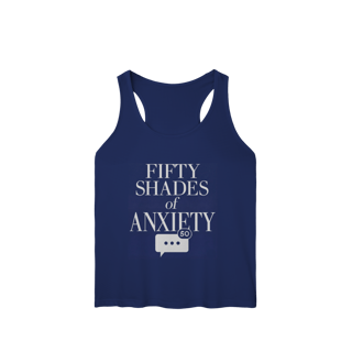 Nome do produto REGATA FEMININA - 50 TONS DE ANSIEDADE