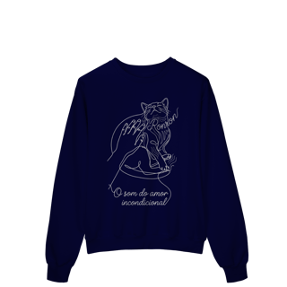 Nome do produto MOLETOM PRIME FECHADO O SOM DO AMOR INCONDICIONAL