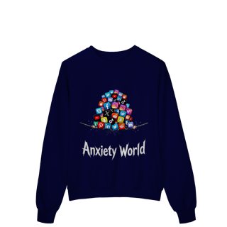 Nome do produto MOLETOM PRIME FECHADO ANXIETY WORLD