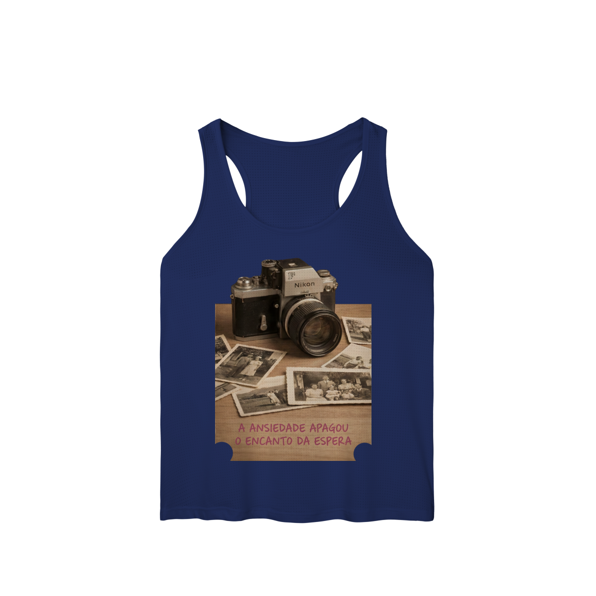 Nome do produto: REGATA FEMININA ESPORTE DRY FIT UV O ENCANTO DA ESPERA