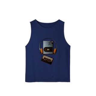 Nome do produto REGATA MASC ESPORTIVA DRY FIT UV MP3 VERSÃO PACIÊNCIA