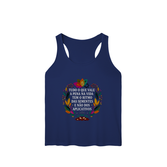 REGATA FEMININA O RITMO DAS SEMENTES