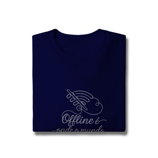 Nome do produto MOLETOM PRIME FECHADO OFFLINE É ONDE O MUNDO ACONTECE