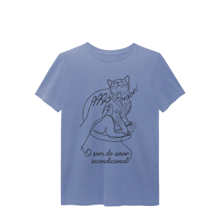 Nome do produto CAMISETA ESTONADA UNISSEX O SOM DO AMOR INCONDICIONAL