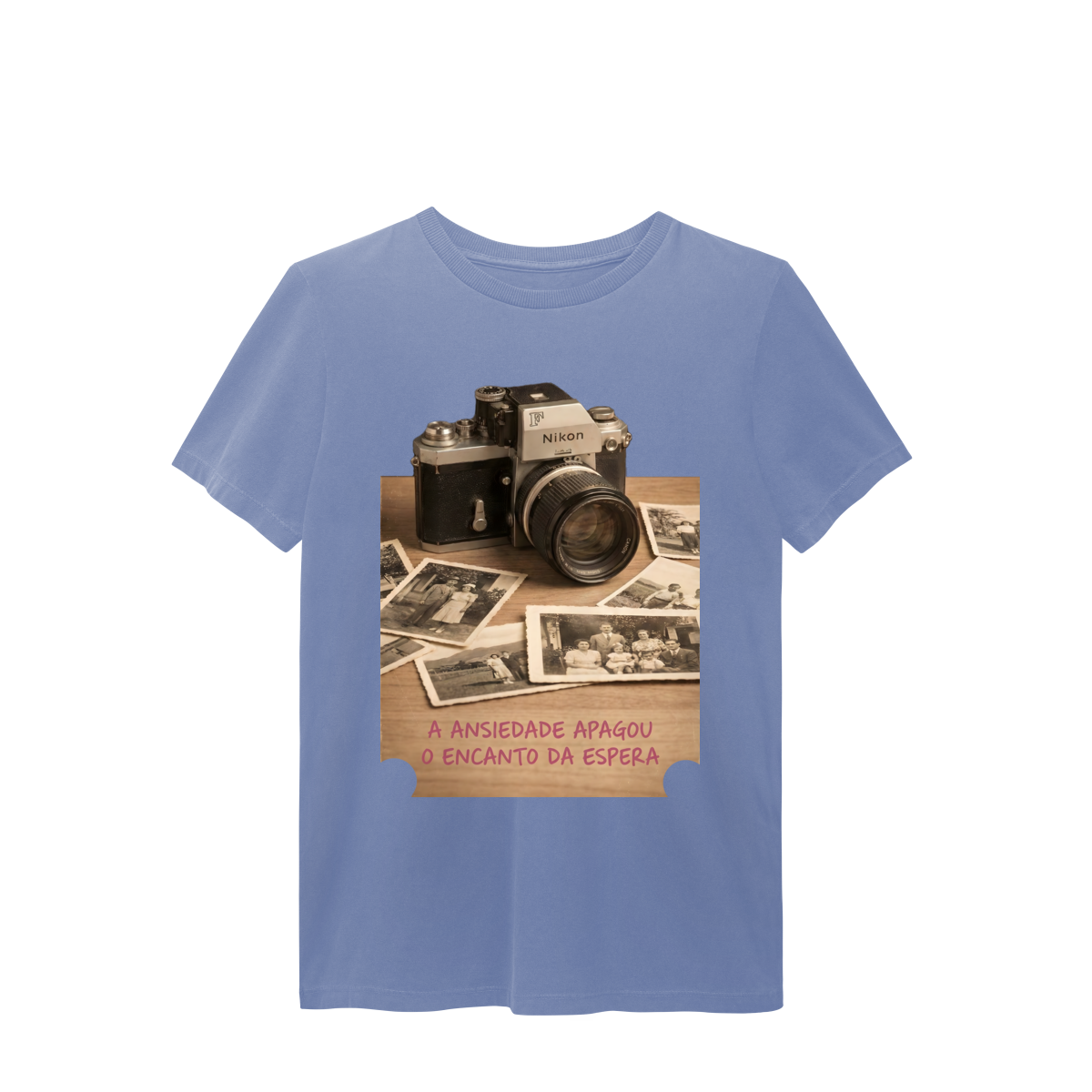 Nome do produto: CAMISEDA ESTONADA O ENCANTO DA ESPERA