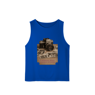 REGATA MASCULINA ESPORTIVA DRY FIT UV O ENCANTO DA ESPERA