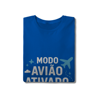 Nome do produto CAMISETA QUALITY MODO AVIÃO ATIVADO