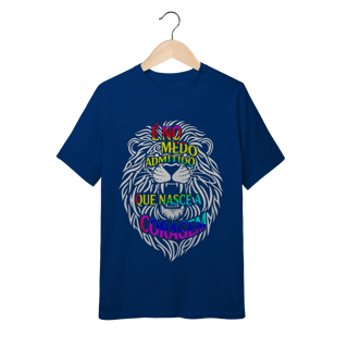 Nome do produto CAMISETA QUALITY INFANTIL 10 A 14 É NO MEDO ADMITIDO QUE NASCE A CORAGEM