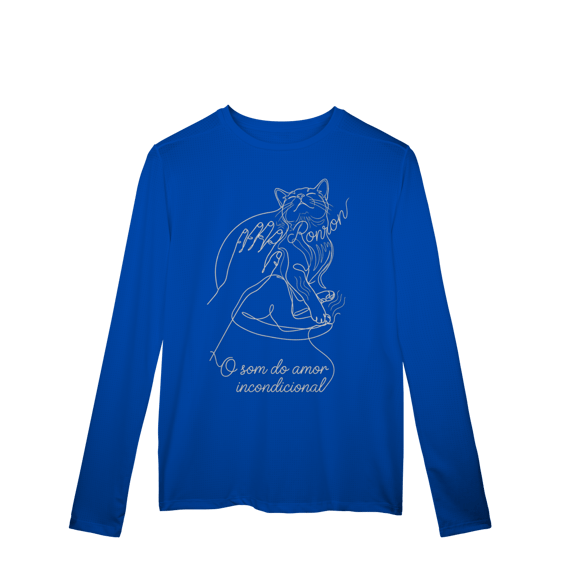 CAMISA MANGA LONGA DRY UV O SOM DO AMOR INCONDICIONAL