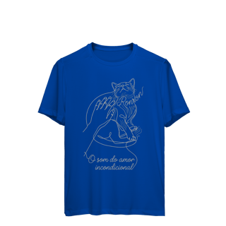 Nome do produto CAMISETA SPORT DRY UV UNISSEX O SOM DO AMOR INCONDICIONAL