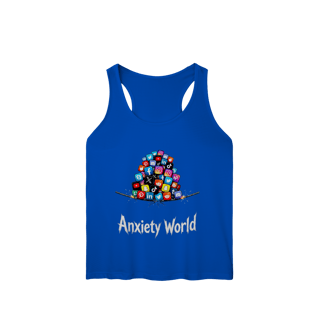 Nome do produto REGATA FEMININA DRY FIT UV ANXIETY WORLD