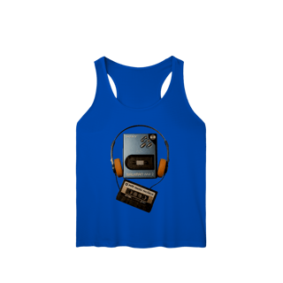 Nome do produto REGATA FEM ESPORTIVA DRY FIT UV MP3 VERSÃO PACIÊNCIA