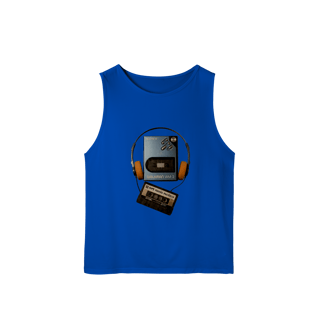 Nome do produto REGATA MASC ESPORTIVA DRY FIT UV MP3 VERSÃO PACIÊNCIA