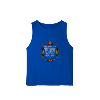 Nome do produto REGATA MASCULINA ESPORTE DRYFIT UV O RITMO DAS SEMENTES