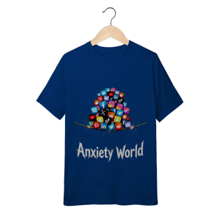 Nome do produto CAMISETA QUALITY INFANTIL 10 A 14 ANXIETY WORLD