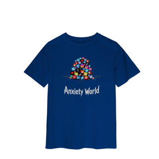Nome do produto CAMISETA INFANTIL 2 A 8 ANXIETY WORLD