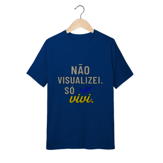 Nome do produto CAMISETA INFANTIL 10 A 14 NÃO VISUALIZEI