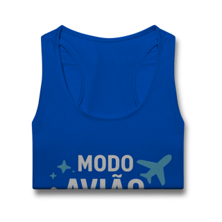 Nome do produto REGATA FEMININA ESPORTE DRYFIT UV MODO AVIÃO ATIVADO