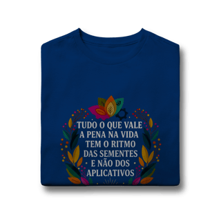 Nome do produto CAMISETA QUALITY INFANTIL 10 A 14 O RITMO DAS SEMENTES