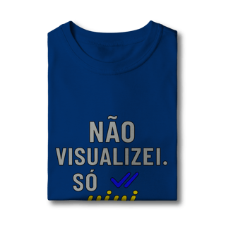 Nome do produto CAMISETA INFANTIL 2 A 8 NÃO VISUALIZEI