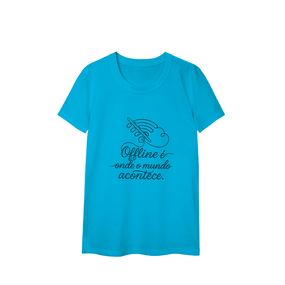 Nome do produto: BABY LONG OFFLINE É ONDE O MUNDO ACONTECE