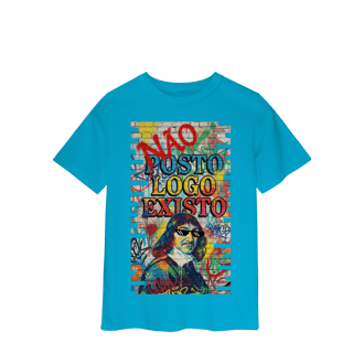 Nome do produto INFANTIL - “NÃO POSTO, LOGO EXISTO.”