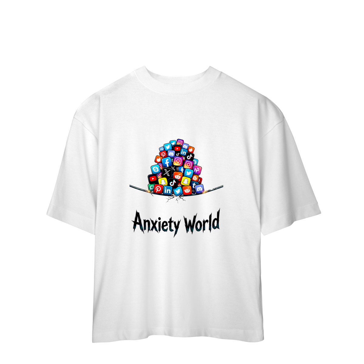 Nome do produto: OVERSIZED ANXIETY WORLD