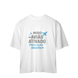 Nome do produto OVERSIZED MODO AVIÃO ATIVADO