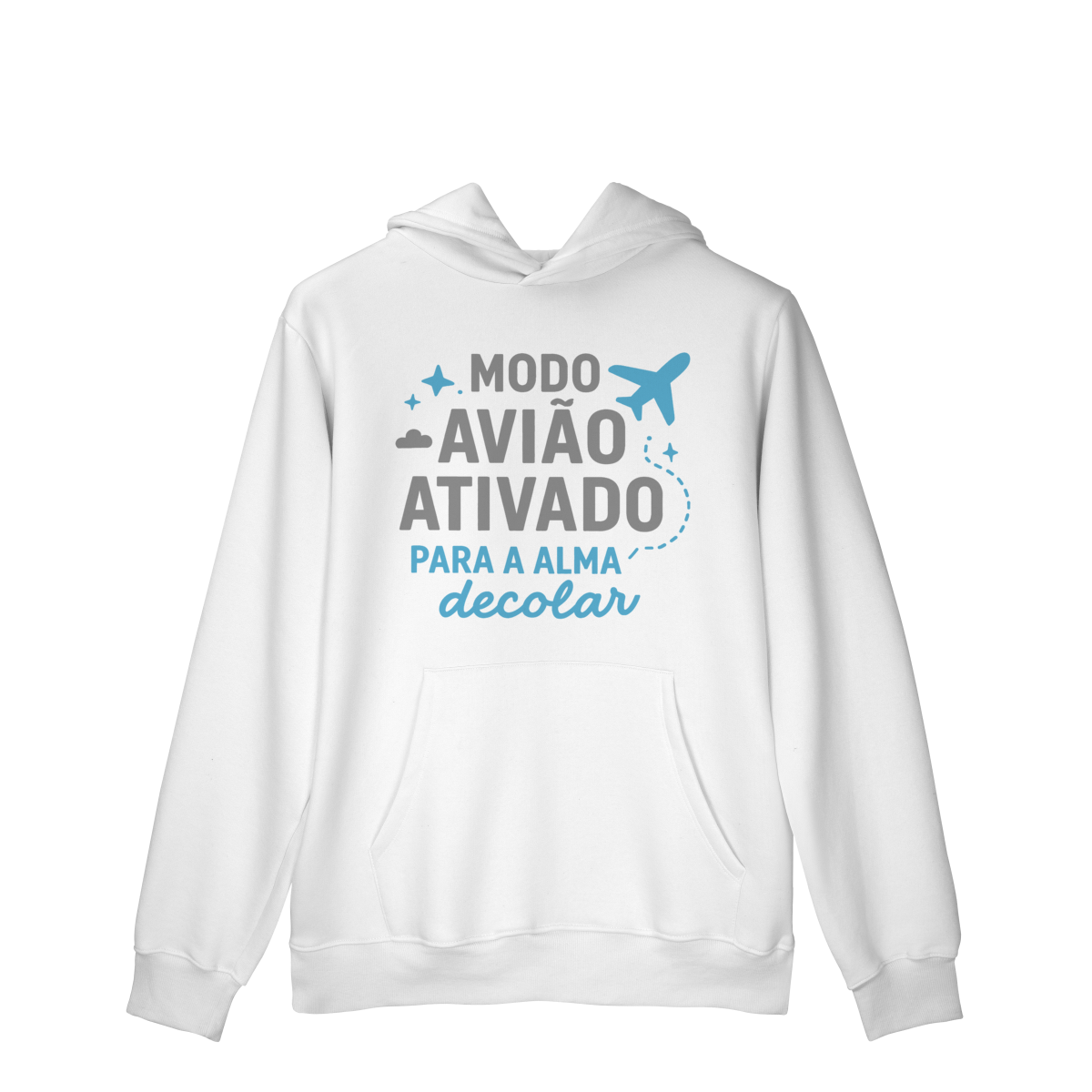 Nome do produto: MOLETOM PRIME CANGURU MODO AVIÃO ATIVADO