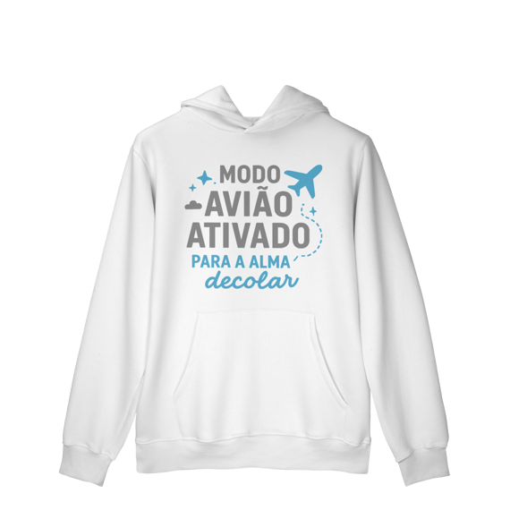 MOLETOM PRIME CANGURU MODO AVIÃO ATIVADO