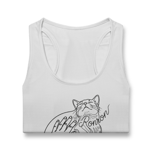 Nome do produto REGATA FEMININA SPORT DRY UV O SOM DO AMOR INCONDICIONAL