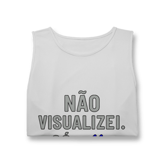 Nome do produto REGATA MASCULINA ESPORTE DRYFIT UV NÃO VISUALIZEI