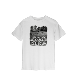 Nome do produto CAMISETA QUALITY INFANTIL 2 A 8 BRINCAR É COISA SÉRIA