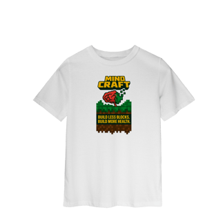 Nome do produto CAMISETA INFANTIL 2 A 8 MIND CRAFT