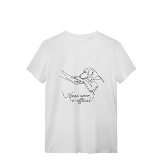 Nome do produto CAMISETA UNISSEX NOSSO AMOR É OFFLINE