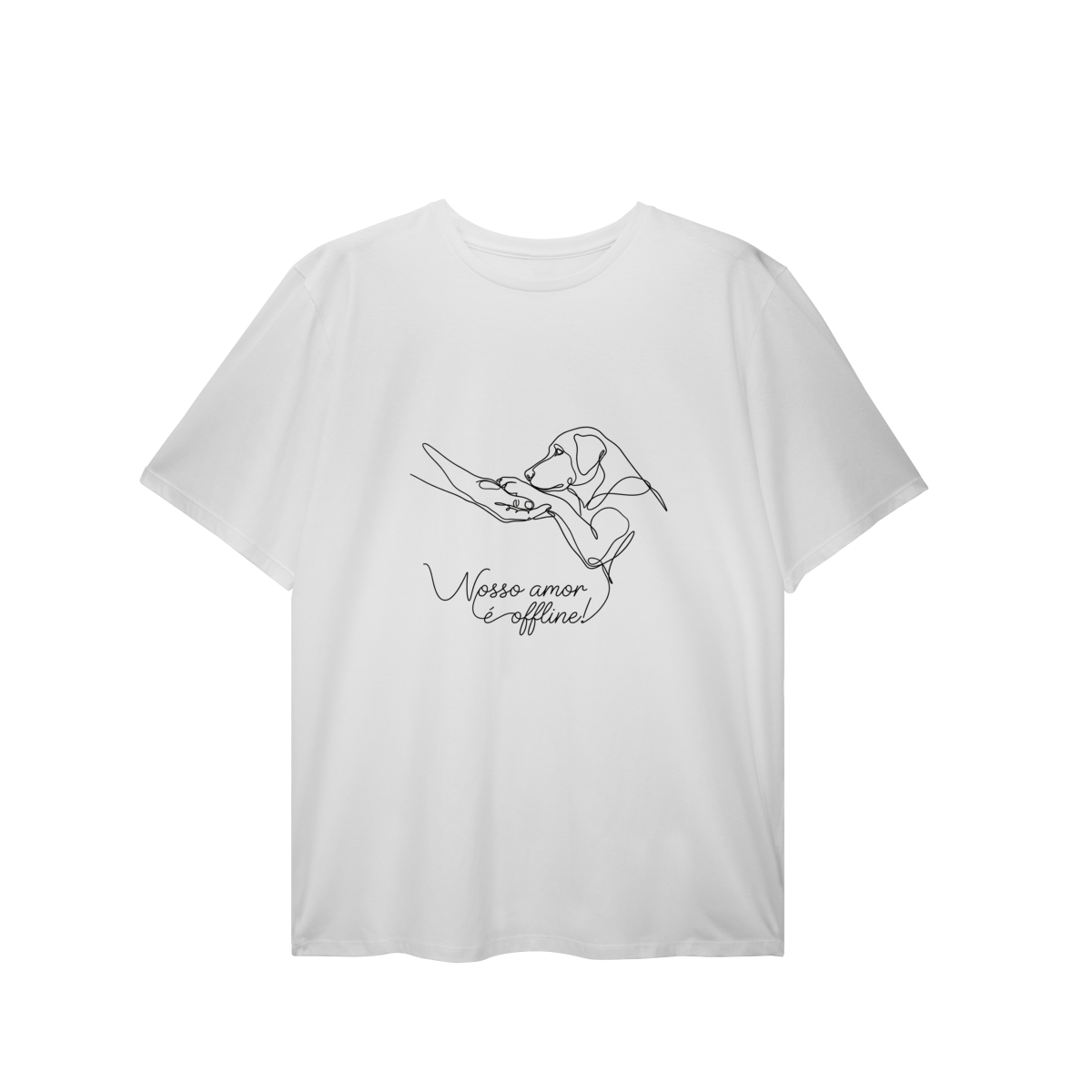 Nome do produto: PLUS SIZE NOSSO AMOR É OFFLINE