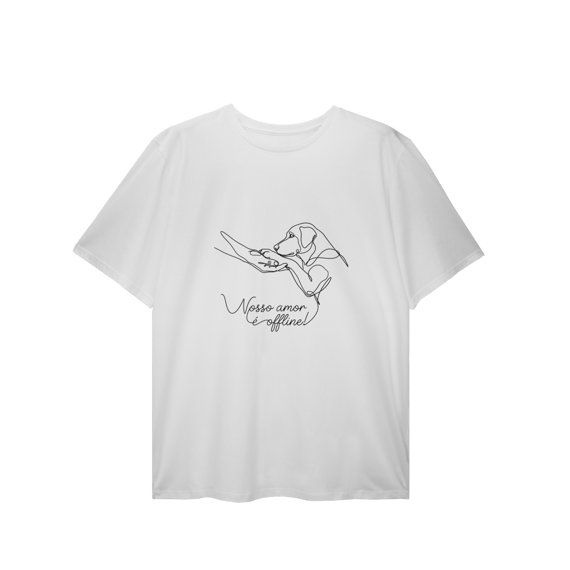 PLUS SIZE NOSSO AMOR É OFFLINE