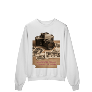 Nome do produto MOLETOM PRIME FECHADO O ENCANTO DA ESPERA