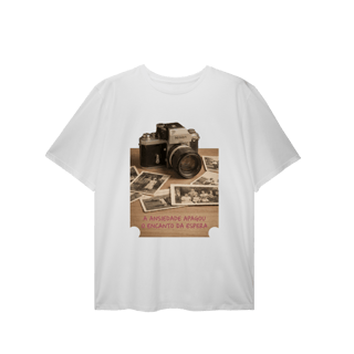 Nome do produto CAMISETA  PLUS SIZE  O ENCANTO DA ESPERA