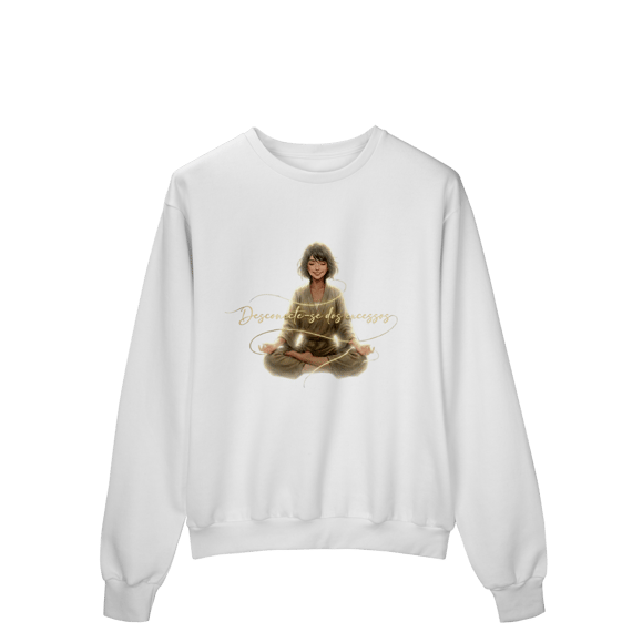 MOLETOM PRIME FECHADO DESCONECTE-SE DOS EXCESSOS