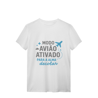 Nome do produto CAMISETA QUALITY MODO AVIÃO ATIVADO