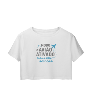 Nome do produto CROPPED MODO AVIÃO ATIVADO