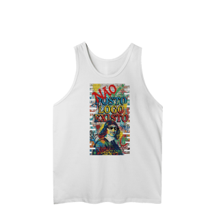 REGATA MASCULINA - “NÃO POSTO, LOGO EXISTO.”