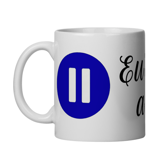 CANECA EU ESCOLHO A PAUSA